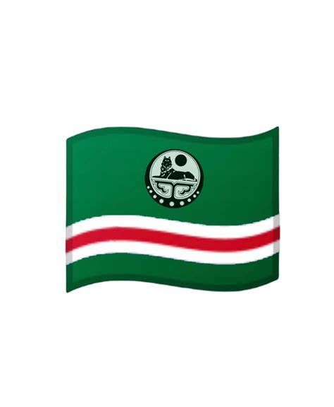 Chechen Republic of Ichkeria Google Flag Emoji 2/2 by ShizukaCo on ...