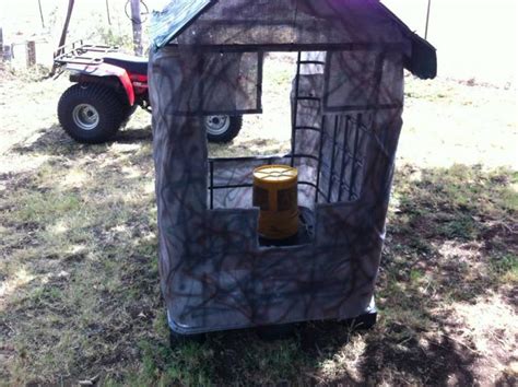 Diy bow blind - TexasBowhunter.com Community Discussion Forums