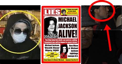 Proof That Michael Jackson Is Still Alive - Spotted After Seven Years