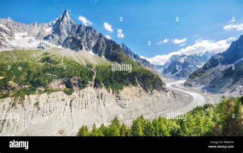 Traveling to beautiful French Alps in summer Stock Photo - Alamy