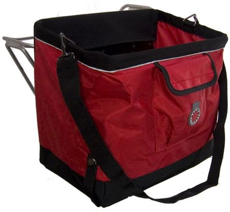 Grocery Pannier, Folding, Black | Bike panniers, Pannier, Best bike rack