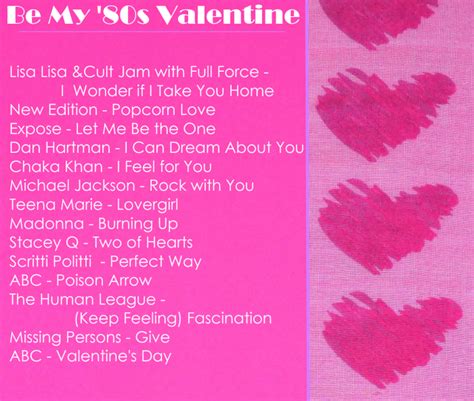 A Valentine's Day Playlist | Mirror80