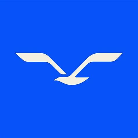 #v #36daysoftype #36days_v #seagull #gull #trademark #symbol #illustration #vector #vectorart in ...