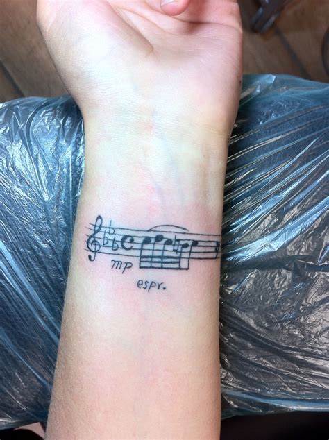 Music Wrist Tattoos Designs, Ideas and Meaning | Tattoos For You