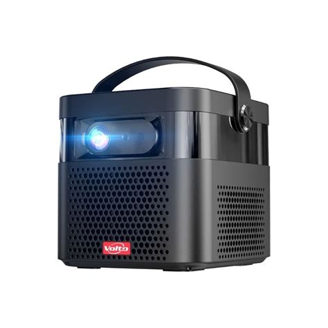 portable mini projector recharable battery camping home office class ...