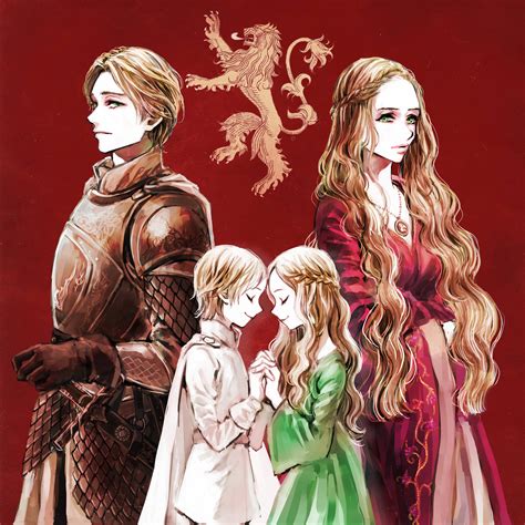 Jaime and Cersei Lannister - House Lannister Fan Art (36713415) - Fanpop