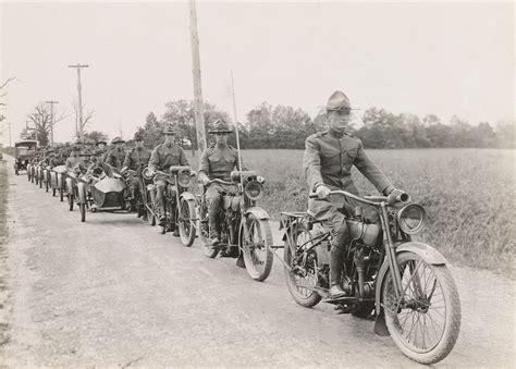 Harley-Davidson Military Testing in 1918 | The Vintagent