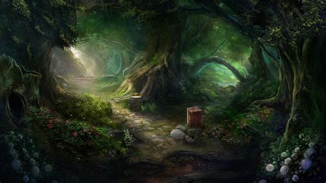 Otherworld - magic forest by firedudewraith on DeviantArt