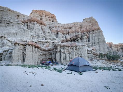 Camping at Ricardo Campground – Red Rock Canyon State Park - Trail to Peak