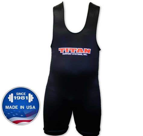 Classic Solid Color Singlet – Titan Support Systems Inc