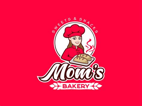 Mom s Bakery logo design by MD Bodiuzzaman on Dribbble