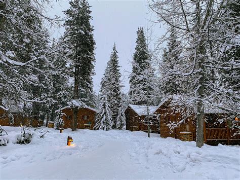 Family Adventures in the Canadian Rockies: Ski out your Cabin Door at Baker Creek Mountain ...