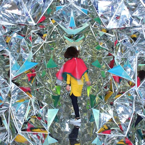 Wink Space: An Immersive Kaleidoscopic Mirror Tunnel Inside a Shipping ...