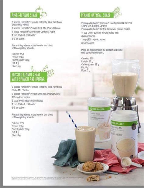 herbalife shakes recipes