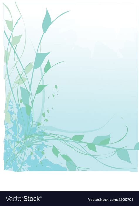 Green vines background Royalty Free Vector Image