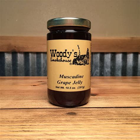 Muscadine Grape Jelly - Woody's Smokehouse