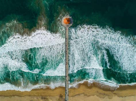 Beach Drone Stock Photos, Pictures & Royalty-Free Images - iStock