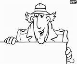 Inspector Gadget coloring Pages Printable Games sketch template