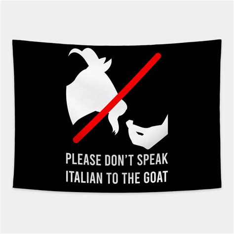 Please Don’t Speak Italian To The Goat Meme Funny Gift by norhan2000 in 2024 | Funny memes ...