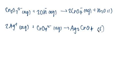 SOLVED:A solution of potassium dichromate is made basic with sodium hydroxide; the color changes ...