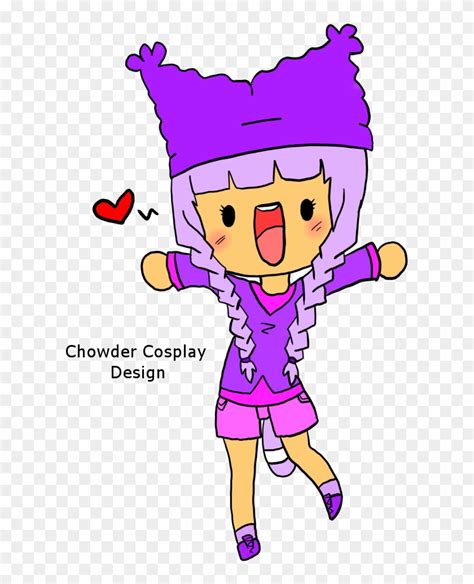 Chowder Cosplay Design By Cazziecaz5 - Cartoon - Free Transparent PNG Clipart Images Download