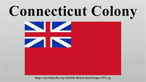 Connecticut Colony - YouTube