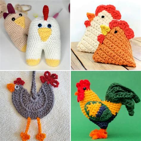 25 Free Crochet Chicken Patterns (PDF Pattern) - Blitsy