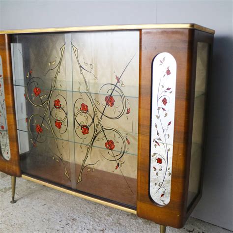 1950’s vintage glass display cabinet by proper. | notonthehighstreet.com