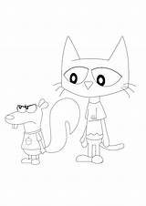 Coloriage Pat le Chat  Gratuit à Imprimer Dessin 2021 sketch template