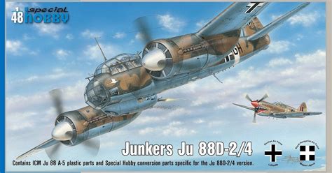 Junkers Ju 88 D-2/4 in 1/48 (SH48178) – camouflage schemes unveiled