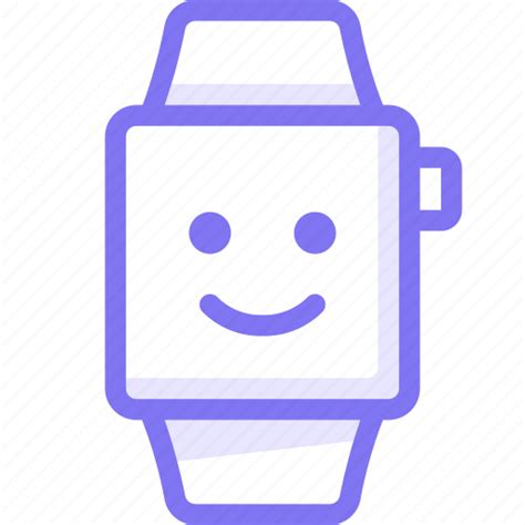 Apple, apple watch, emoji, smart, smile, watch icon - Download on ...