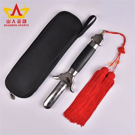 Telescopic Sword tai chi sword stainless steel telescopic sword martial arts Kung Fu Weapon ...