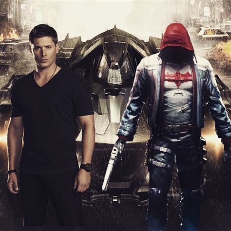 Jensen Ackles Red Hood Batman Arkham Knight Supernatural | História, Nerd