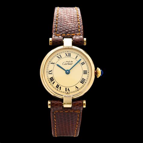 Estate Must De Cartier Ladies Watch - 66mint Fine Estate Jewelry