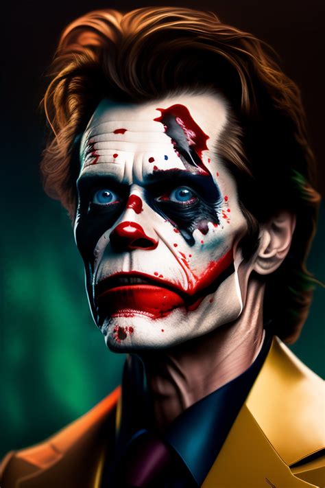 Willem Dafoe as Joker : r/aiArt