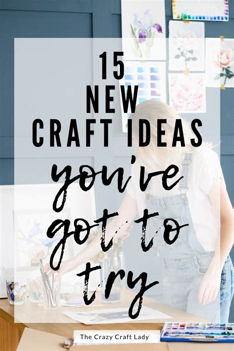 12 New Craft Ideas you NEED to Try in 2023 - The Crazy Craft Lady