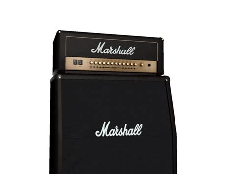 marshall amplifiers 3d model