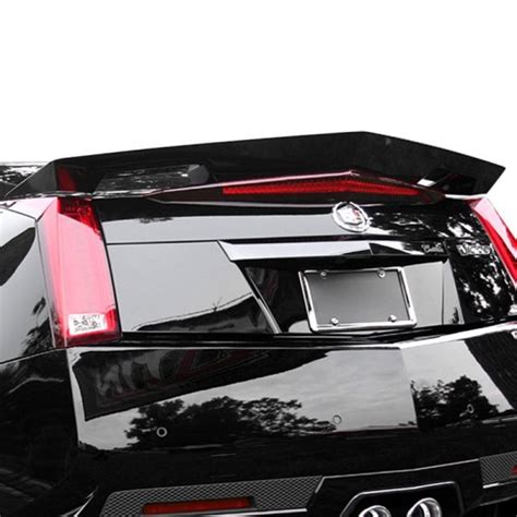 Pure® - Cadillac CTS-V Coupe 2011 Custom Style Fiberglass Rear Spoiler