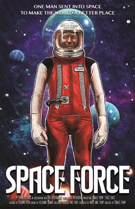 Space Force Mock Movie Poster | Poster By Dgoebel00