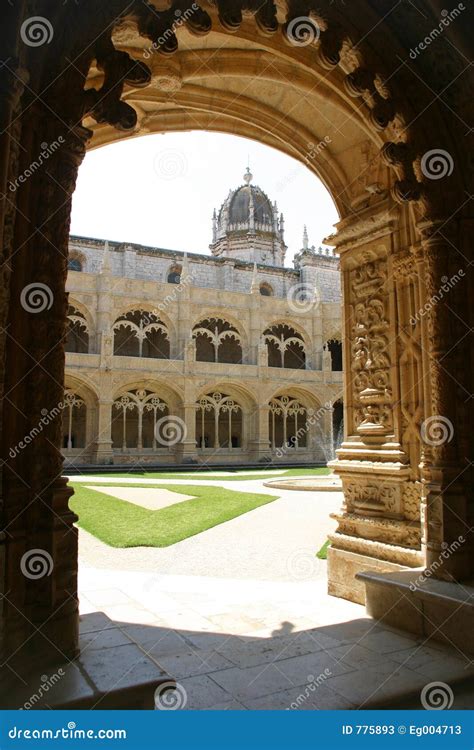 Inside the Jeronimos Monastery Stock Image - Image of heritage, monument: 775893