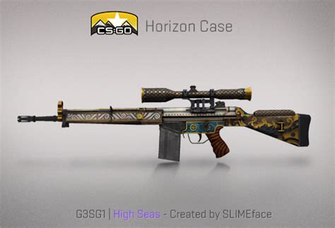 The new CSGO Horizon case knives and weapon skins – write