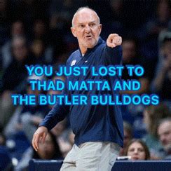 Thad Matta Butler Bulldogs GIF - Thad matta Butler bulldogs Butler ...