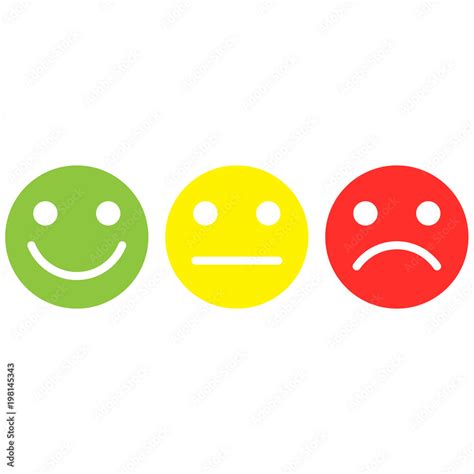 smile,smiley, happy,sad,straight face,emoticon isolated vector Stock ...