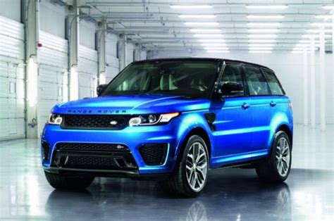 Dark blue 2015 Land Rover Range Rover Sport SVR | Range rover sport ...