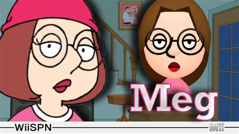 Mii Maker: How To Create Meg Griffin! - YouTube