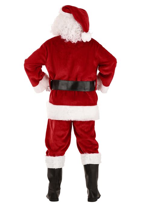 Deluxe Red Santa Claus Adult Costume