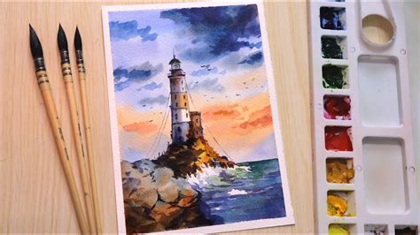 Watercolor Scenery Painting