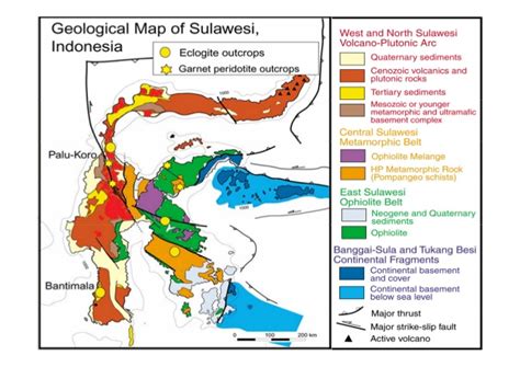 Cartografi: GEOLOGI PULAU SULAWESI