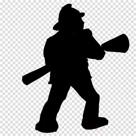 Firefighter Silhouette Png