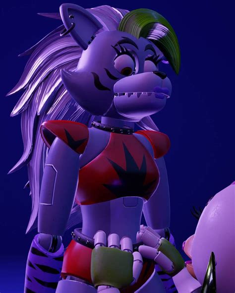 Roxanne Wolf x Glamrock Chica (Blender FNaF SB) by GwenAlvarez36 on ...